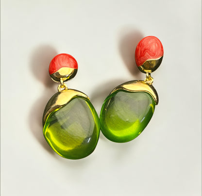 Zenvy Radiant Fusion Earrings