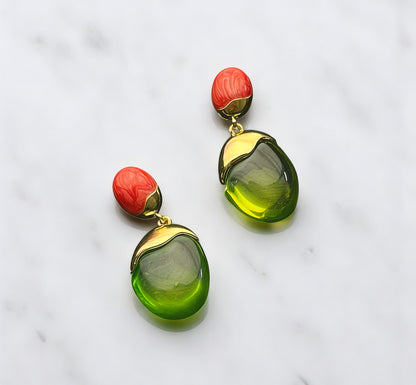 Zenvy Radiant Fusion Earrings