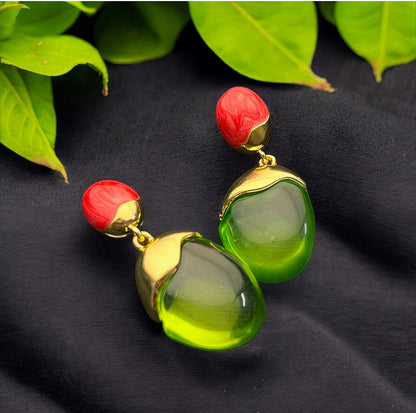 Zenvy Radiant Fusion Earrings