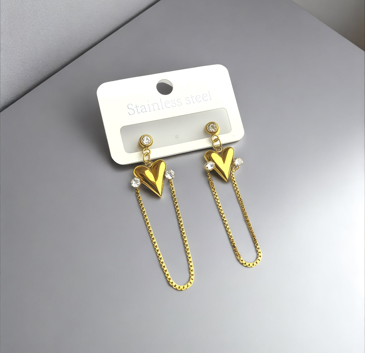 Emerald Heart Luxe Earrings